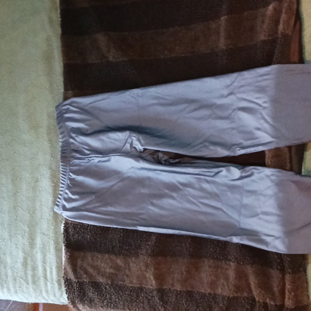 American Apparel silver leggings